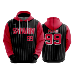 UNISEX FLEECE HOODY SWARM-2