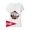 PORT WOMENS V-NECK T-SHIRT AMANDA-CLEARCREEK-FR