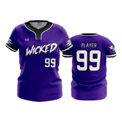 WOMENS NO BUTTON SCOOP NECK WICKED-1