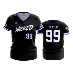WOMENS V-NECK WICKED-2
