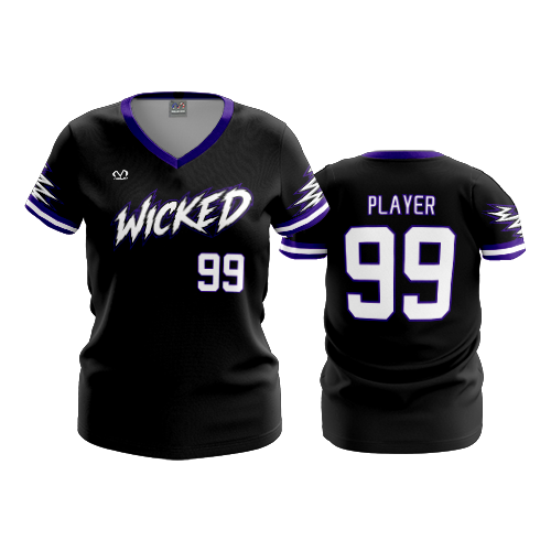 WOMENS V-NECK WICKED-2