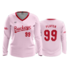 WOMENS V-NECK LONGSLEEVE BUCKEYE-ELITE-1