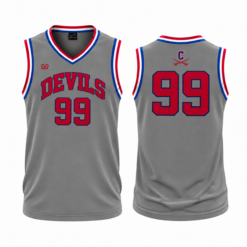 6206 MENS BASKETBALL RIBBED TRIMMED VNECK
