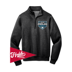 PORT UNISEX ¼ ZIP MOJO-BASEBALL-FR