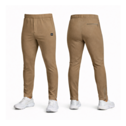 4941 UNISEX TAPER LEG STRETCH JOGGER KHAKI