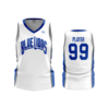 WOMENS 1 PLY BASKETBALL V NECK BLUE-LIONS-ADDS