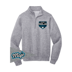 PORT UNISEX ¼ ZIP MOJO-BASEBALL-FR-2