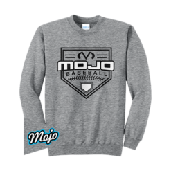 PORT UNISEX CREW SWEATSHIRT MOJO-BASEBALL-FR-2