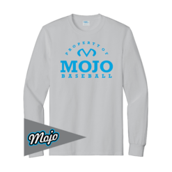 PORT UNISEX LONGSLEEVE TEE MOJO-BASEBALL-FR-2