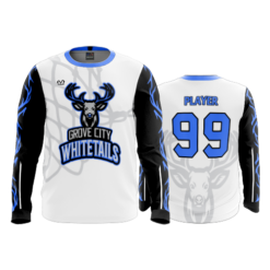MENS SPORT CREW NECK LONGSLEEVE GROVE-CITY-WHITETAILS-3