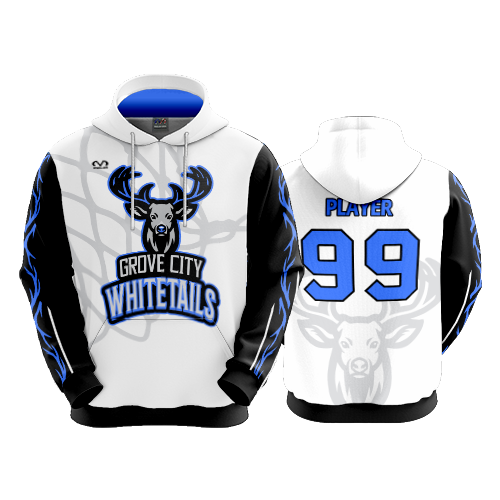 UNISEX FLEECE HOODY GROVE-CITY-WHITETAILS-3