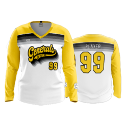 WOMENS V-NECK LONGSLEEVE GENERALS-1