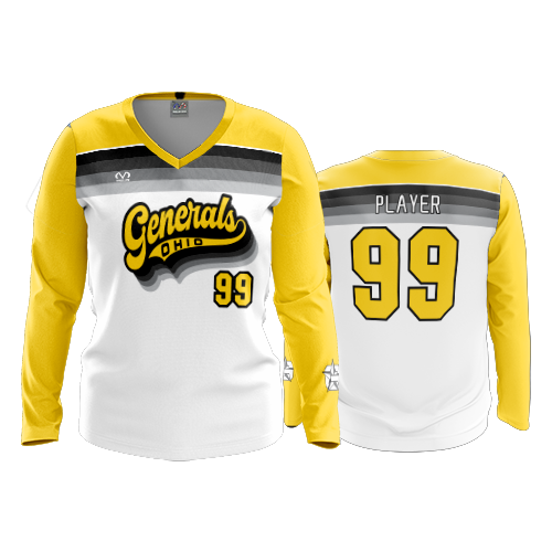 WOMENS V-NECK LONGSLEEVE GENERALS-1