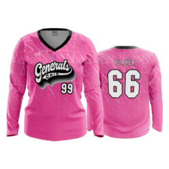 WOMENS V-NECK LONGSLEEVE GENERALS-2