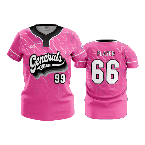 WOMENS NO BUTTON SCOOP NECK GENERALS-2
