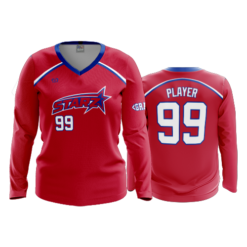 WOMENS V-NECK LONGSLEEVE OHIO-STARZ-1
