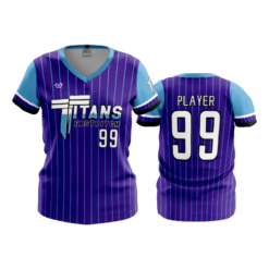 WOMENS V-NECK TITANS-FASTPITCH-1