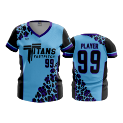 WOMENS V-NECK TITANS-FASTPITCH-2