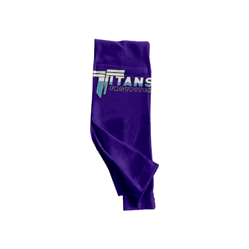 FOLDED PLAYER TOWEL TITANS-FASTPITCH-2