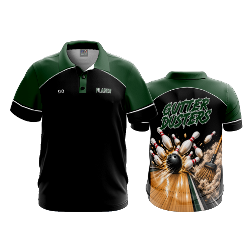 MENS 4 WAY POLO SHIRT GUTTER-DUSTERS-ADD