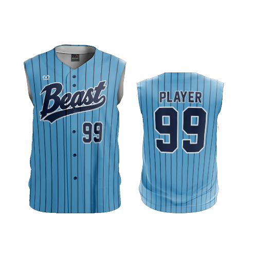 MENS FULL BUTTON DOWN SLEEVELESS BELLEPOINT-BEAST-2