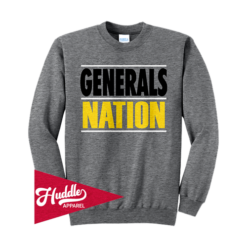 PORT UNISEX CREW SWEATSHIRT OHIO-GENERALS-FR