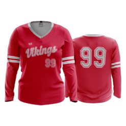 WOMENS V-NECK LONGSLEEVE SYMMES-VALLEY-1