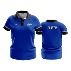 WOMENS 4 WAY POLO LITTLE-ANGELS-BASKETBALL