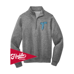 PORT UNISEX ¼ ZIP TITANS-FASTPITCH-FR