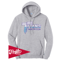 PORT UNISEX HOODY TITANS-FASTPITCH-FR