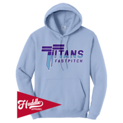 PORT UNISEX HOODY TITANS-FASTPITCH-FR