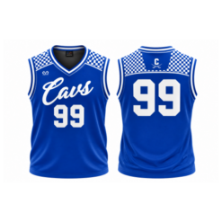 6206 MENS BASKETBALL RIBBED TRIMMED VNECK