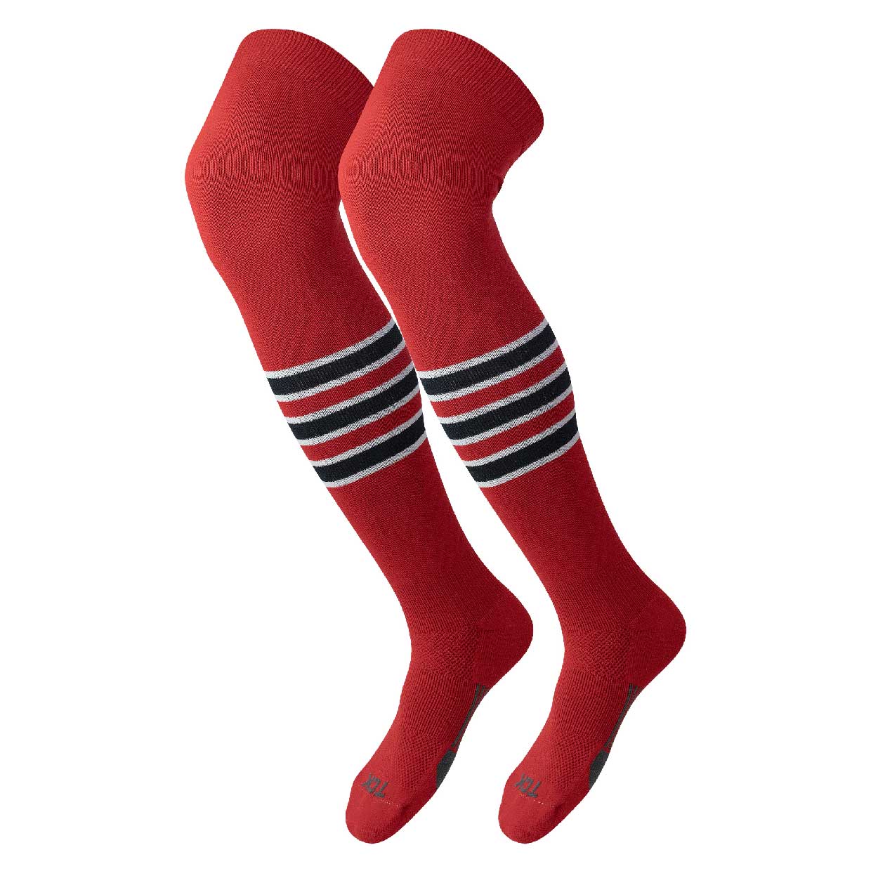 TCK - OVER THE KNEE - RED/BLK/WHITE
